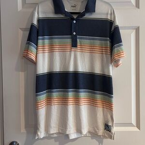 PUMA Pipeline Men’s Striped Golf Polo Shirt